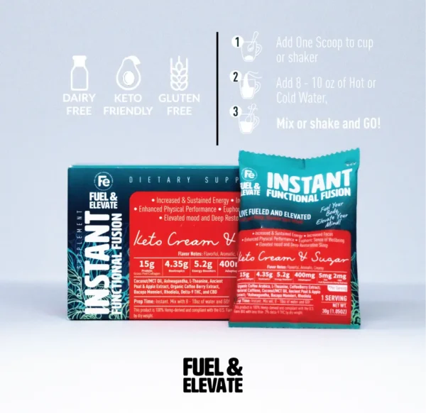 Fuel & Elevate Keto Cream & Sugar